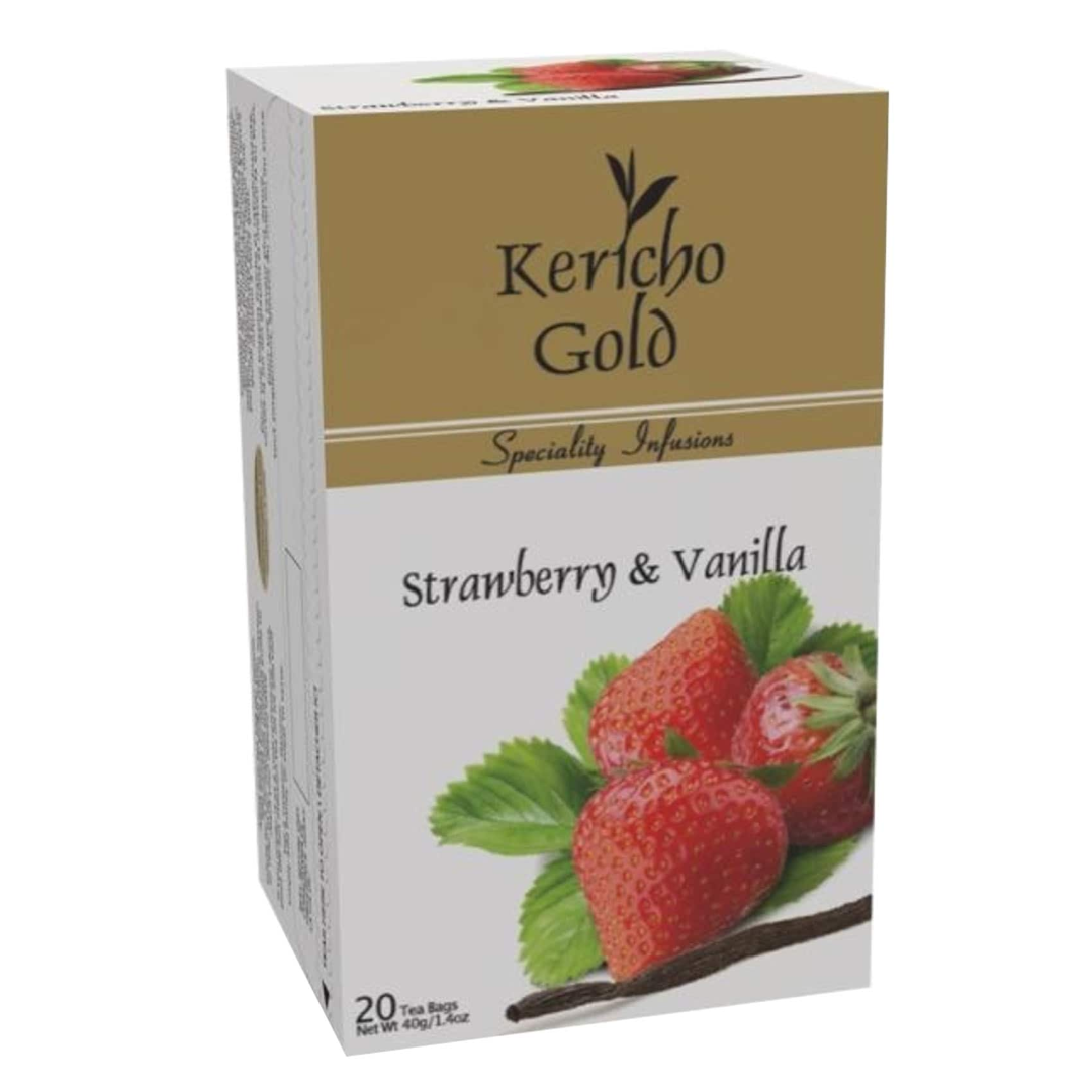 KERICHO GOLD STRAWBERRY &VANILLA 20S